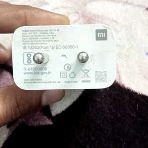 MI MOBILE CHARGER 33W NEW AND ORIGINAL