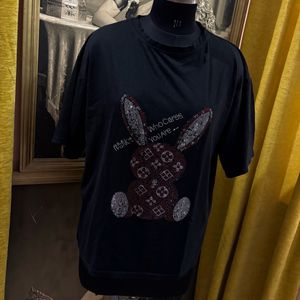 Sarosvki Bunny Print Tee