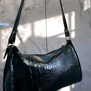 Black Korean Shoulder Bag