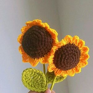 Crochet Sunflower