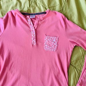 Pink Winter Sweatshirt