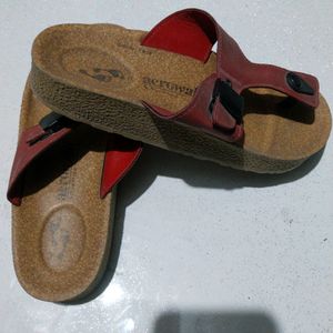 Leather Slipper