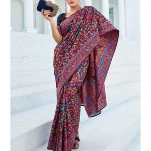 Kanjivaram Silk Blend Saree