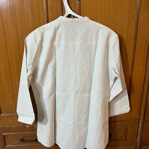 Semi Formal Shirt W Mandarin Collar