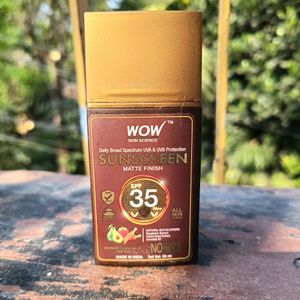 WOW Skin Science Sunscreen