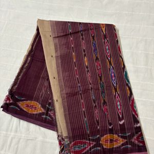 Pure Cotton Saree with Blouse