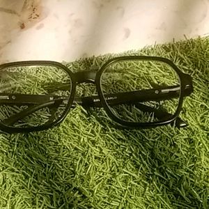 "Bold & Stylish : Square Black Eyeglasses