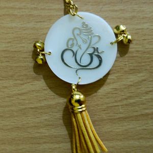 Ganesha Keychain _Round