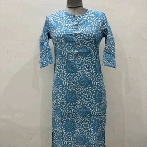 Straight Kurta(100%cotton)