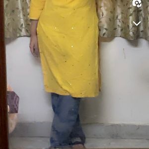 Yellow Kurta