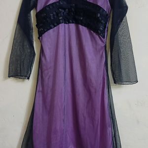 Lavender Midi Dress