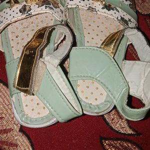 Three Pairs Used Girls Baby Footwear