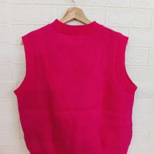 Hot Pink Korea Sweater