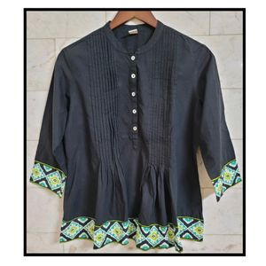 Black Short Kurti