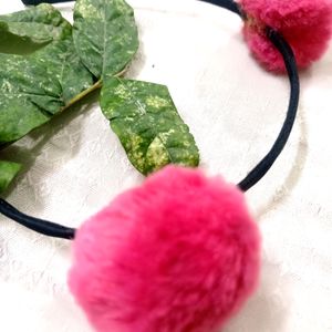 Pink Hairband For Girls Nd Women