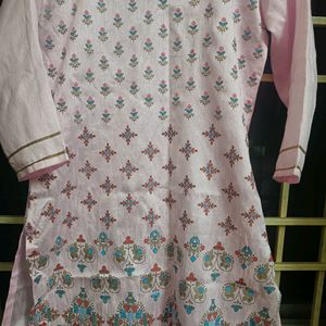 BABY PINK KURTI