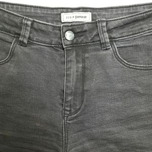 Denim Short Black