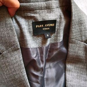 Park Avenue Women Blazer (Grey)