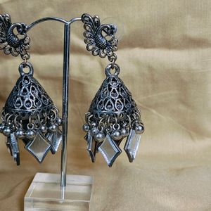 Heavy Chandelier Jhumkas