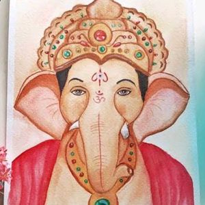 Lord Ganesh Drawing