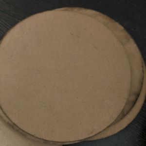 Round Mdf Board approx. 6 inches cutting pack of