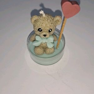 Cute Teddy Bear Candle Set 2 For Return Gifts