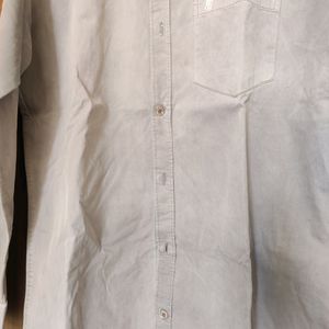 Men Formal Shirt Grey