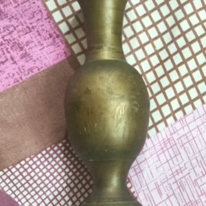 Antique Copper+Brass Pot