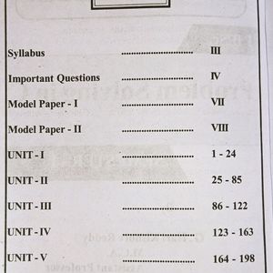 Problem Solving In C Material