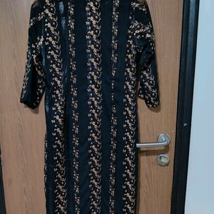 Black Kurti With Plazzo