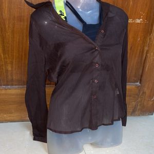 New SHEER SHIRT For Women