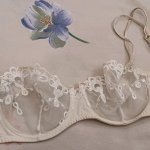 Lace Transparent Bra 36 C