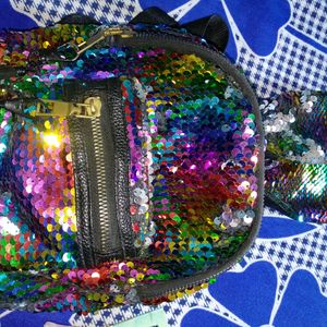 sequin backpack 🥰