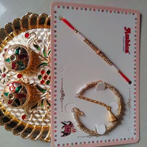 Rakhi for Brother and Bhabhi - Designer Bangle