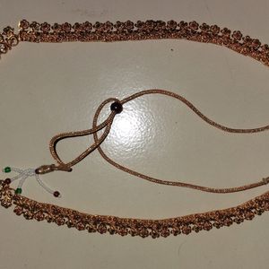 Fancy Design Harram With Necklace