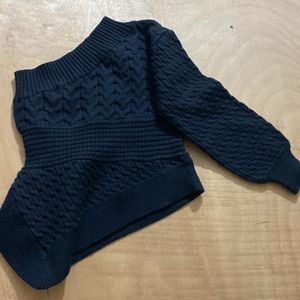 One Sholder Sweater