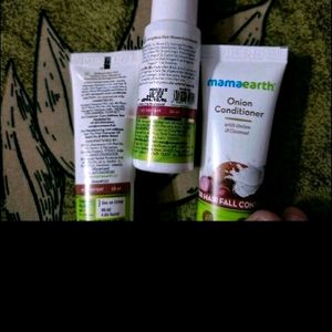 Mamaearth Onion Combo Pack Of 3 New Sealed Product