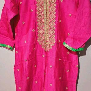 Pink Kurta Set