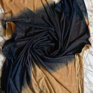 Black & Skin Color Shaded Dupatta