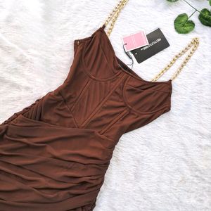 Prettylittlething Corset Dress