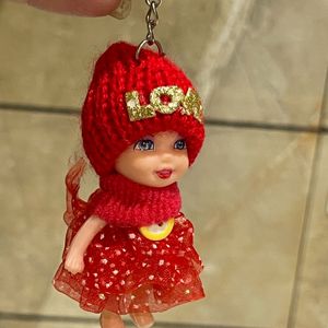 3 Pieces Doll Key rings