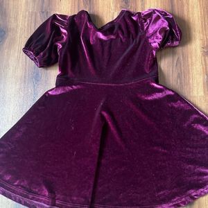 AND brand 9-10yrs velvet frock