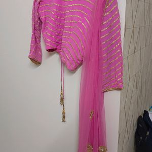 Lehenga Choli With Attached Dupatta