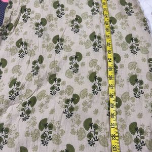 Women Green Color Stiched Suit