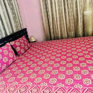 Silk Woven Double Bed Sheet