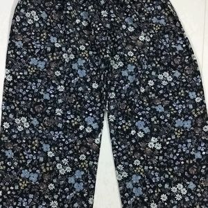 Crepe Floral  Pant