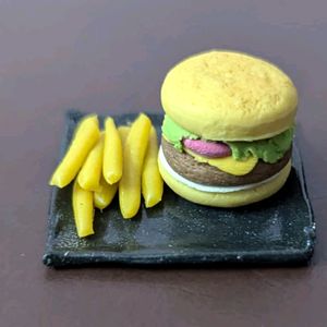 Burger Fridge Magnet