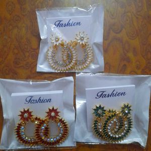 Stone Studded Earrings