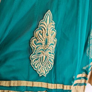 Anarkali Kurta Set Teal