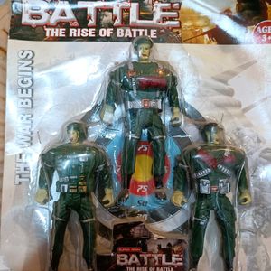 Army Soldiers Pack Of 3